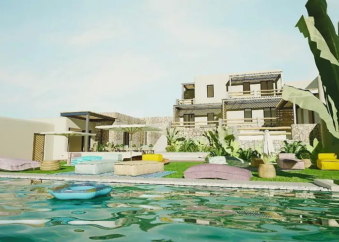 Oda ve Kahvaltı Maregold Mykonos Micro-boutique Suites, Adults Only