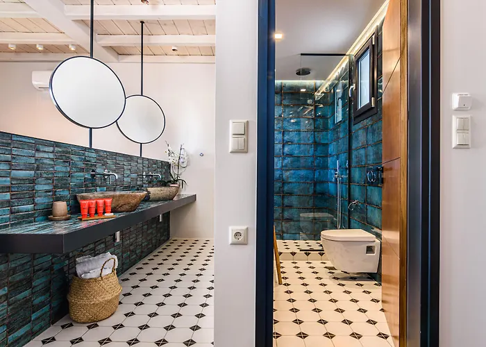 Oda ve Kahvaltı Maregold Mykonos Micro-boutique Suites, Adults Only Elia (Mykonos)